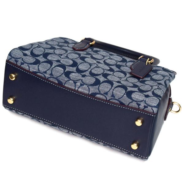 COACH（コーチ） バッグ シャンブレー スムースレザー シグネチャー