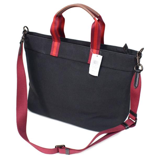 COACH コーチ バッグ キャンバス レザー トート 38 2WAY ロゴ クロス 