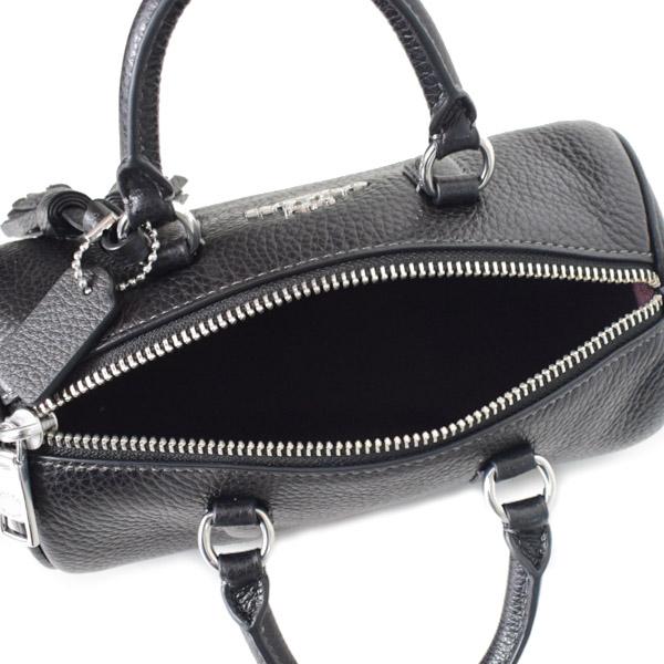COACH（コーチ） バッグ ぺブルレザー レーシー 筒型 クロスボディ