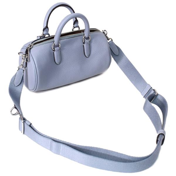 COACH（コーチ） バッグ ぺブルレザー レーシー 筒型 クロスボディ 