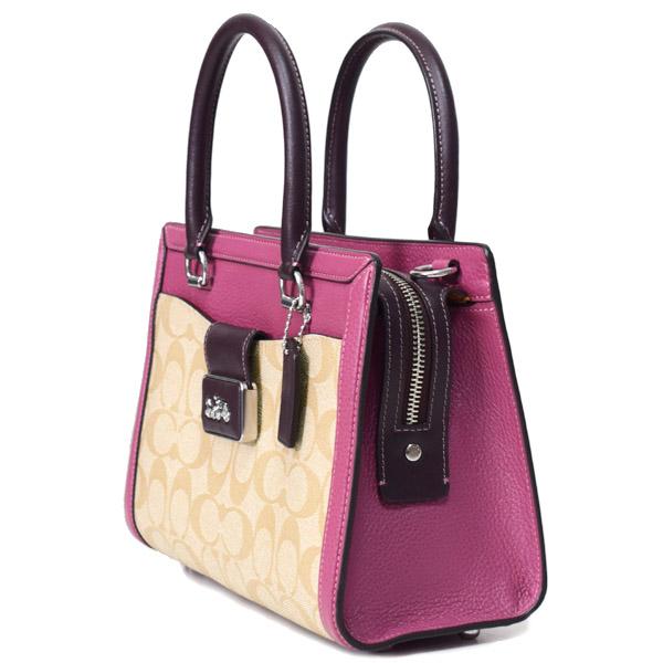 COACH コーチ バッグ レザー シグネチャー グレース キャリー COACH コーチ バッグ レザー シグネチャー グレース キャリー
