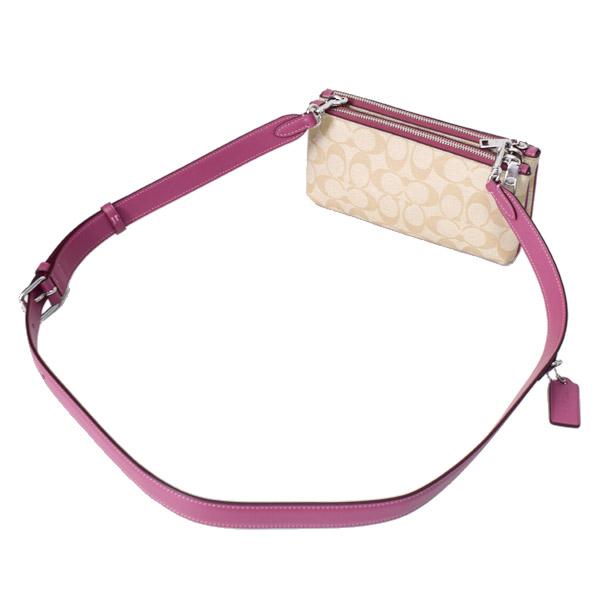COACH（コーチ） バッグ コーティングキャンバス レザー シグネチャー