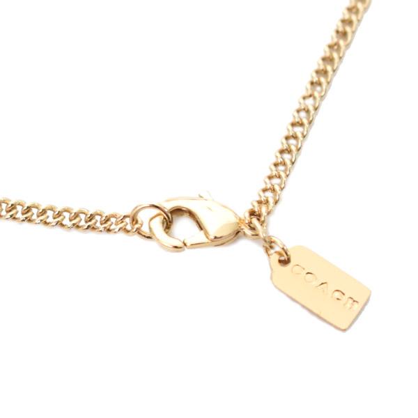 COACH（コーチ） ネックレス プレーテッドブラス エナメル レインボー 