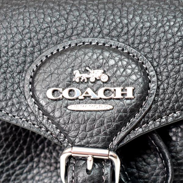 (美品) COACH コーチ　CL408 ロゴ　リュック　ディバッグ　レザー　黒 Amazon.co.jp: [コーチ]リュック ショル[コーチ]ダーバッグ