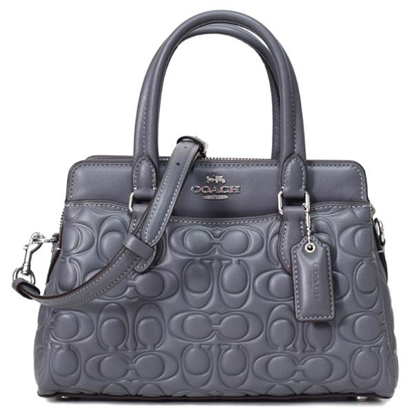 COACH（コーチ） バッグ スムースレザー シグネチャー 型押し ダーシー 