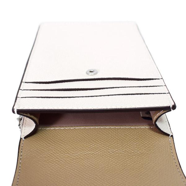 COACH（コーチ） スマホショルダー クロスグレインレザー フォン