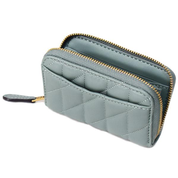 COACH（コーチ） カードケース レザー キルティング ピロー ロゴ