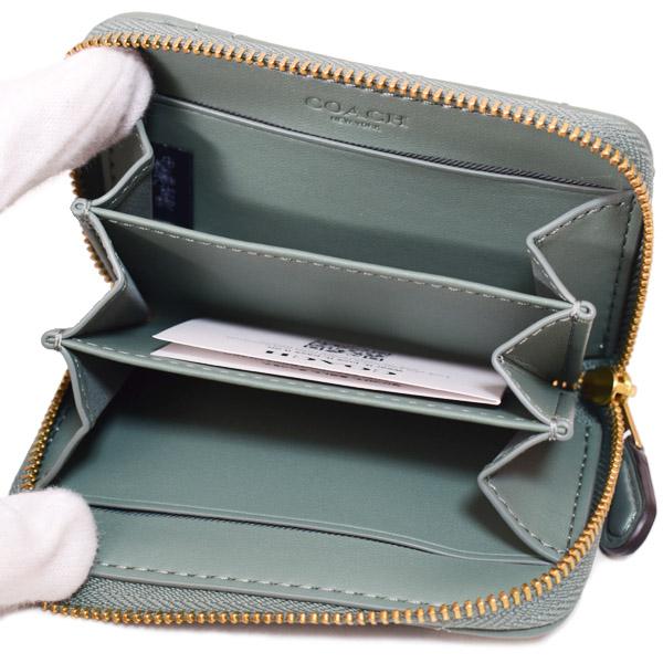 COACH（コーチ） カードケース レザー キルティング ピロー ロゴ