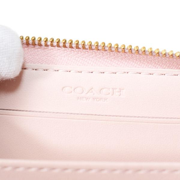 COACH（コーチ） カードケース レザー キルティング ピロー ロゴ