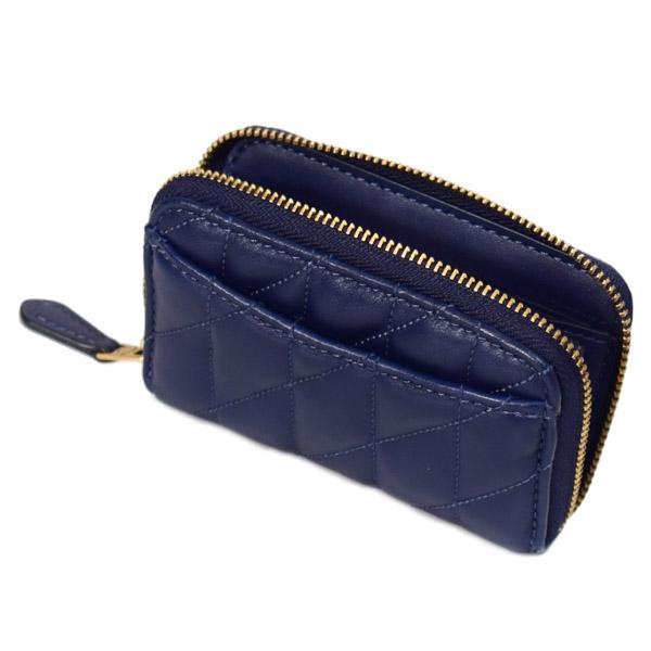 COACH（コーチ） カードケース レザー キルティング ピロー ロゴ