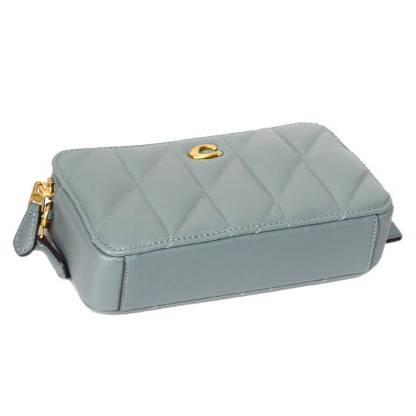 COACH（コーチ） バッグ レザー キルティング キラ ピロー ダブル