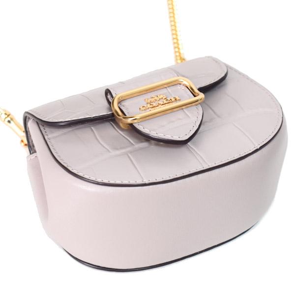 COACH（コーチ） カードケース クロコダイル エンボスドレザー