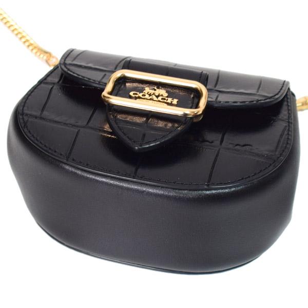 COACH（コーチ） カードケース クロコダイル エンボスドレザー