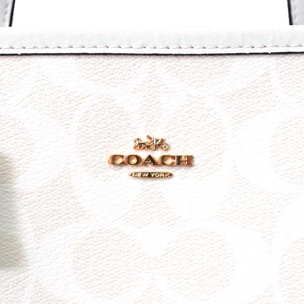 COACH（コーチ） バッグ コーティングキャンバス レザー シグネチャー