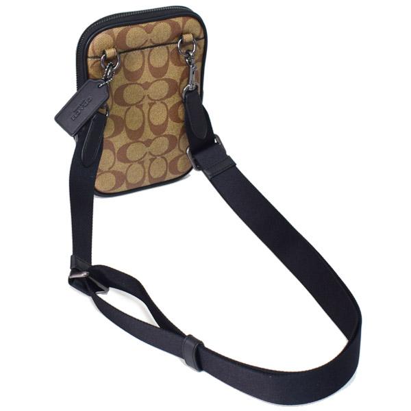 コーチ COACH スマホショルダーバッグ シグネチャーエイデン クロスボディ