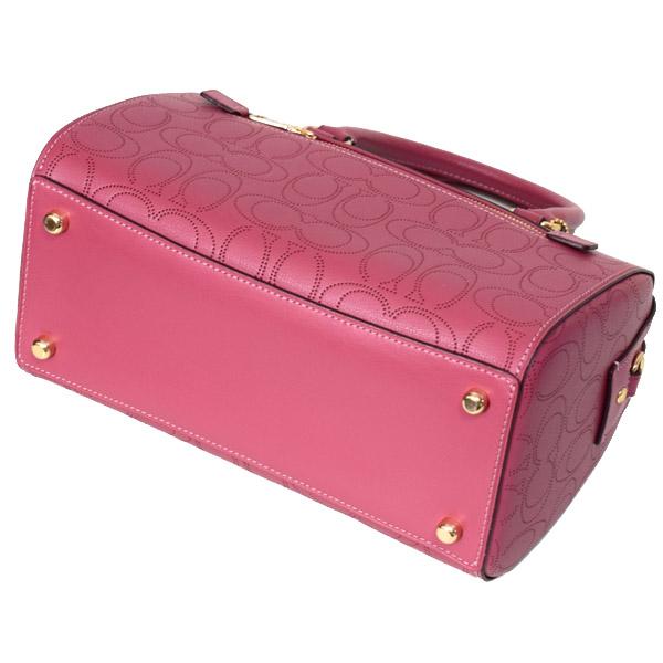 COACH コーチ バッグ パーフォレーテッドレザー スムースレザー 