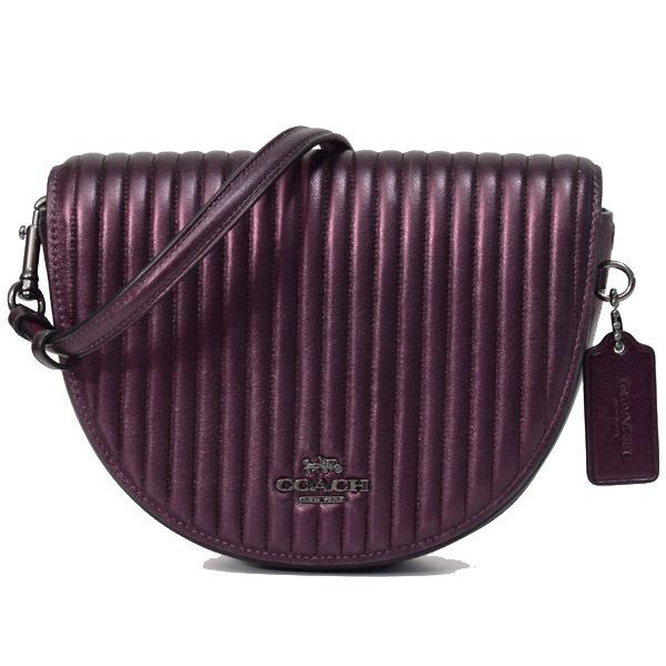 ビ*ス様 COACH コーチ ショルダーバッグ COACH（コーチ） バッグ メタリックナッパレザー メタリックスムース