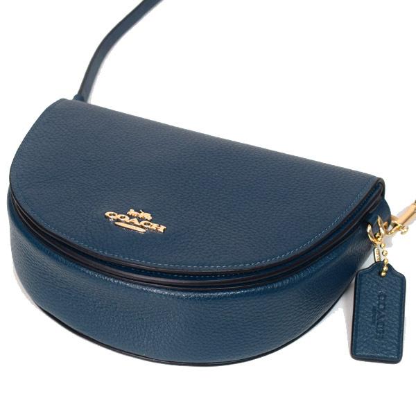 COACH（コーチ） バッグ ぺブルレザー エレン ロゴ クロスボディ