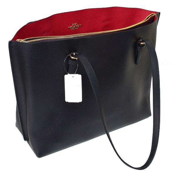 COACH（コーチ） バッグ ぺブルレザー モリー ロゴ ショルダー トート