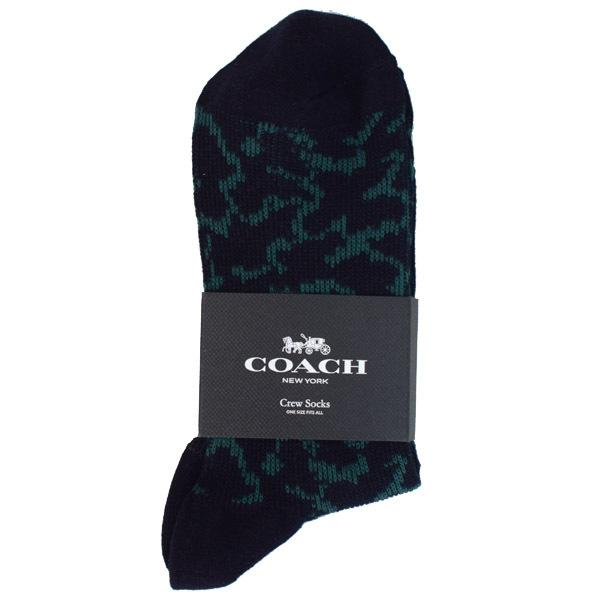 コーチ 靴下 Coach メンズ コットン ポリエステル ロゴ パッチ アニマル プリント ソックス グリーンマルチ Coach174 Coach174 ブランド専門店 パイクストリート 通販 Yahoo ショッピング