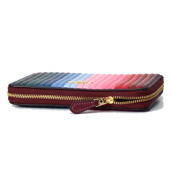 COACH（コーチ） 財布 ナッパレザー スムースレザー リニア