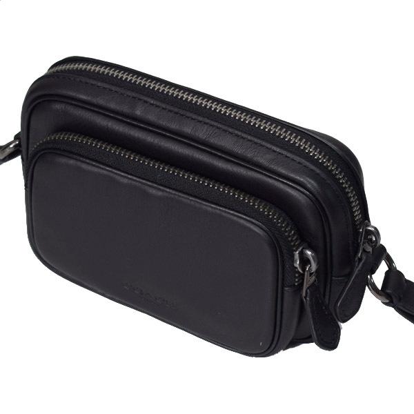 COACH（コーチ） メンズバッグ メンズ スムースカーフレザー ミニ