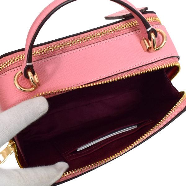 COACH（コーチ） バッグ クロスグレインレザー ロゴ スクエア ボックス