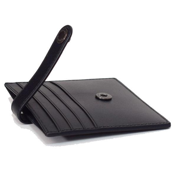 コーチ メンズ小物 COACH カーフレザー ヘリテージ カードケース カードホルダー パスケース 定期入れ ブラック coach3162 COACH（コーチ） メンズ小物 カーフレザー ヘリテージ カードケース