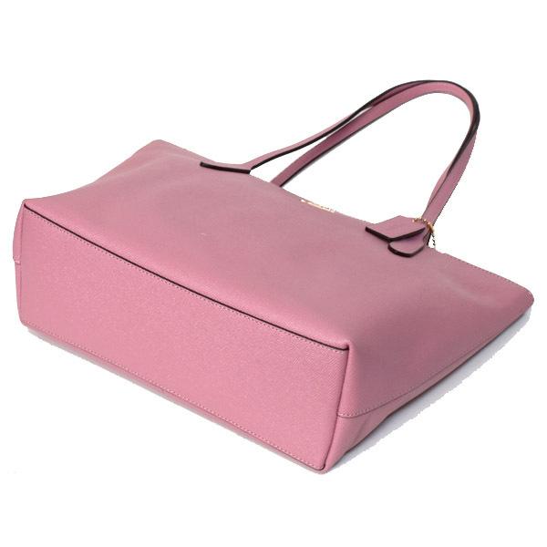 コーチ バッグ Coach クロスグレインレザー ロゴ ジップ トップ トートバッグ トゥルーピンク Coach4454 Coach4454a ブランド専門店 パイクストリート 通販 Yahoo ショッピング