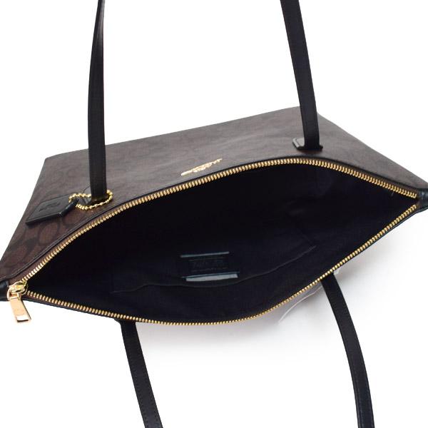 COACH（コーチ） バッグ コーティングキャンバス レザー シグネチャー