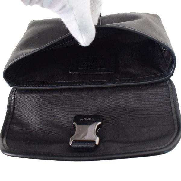 コーチ バッグ Coach スムースカーフレザー ライダー ダブル ベルトバッグ 3way ワンショルダー バックパック ウエスト ボディバッグ ブラック Coach63 Coach63 ブランド専門店 パイクストリート 通販 Yahoo ショッピング