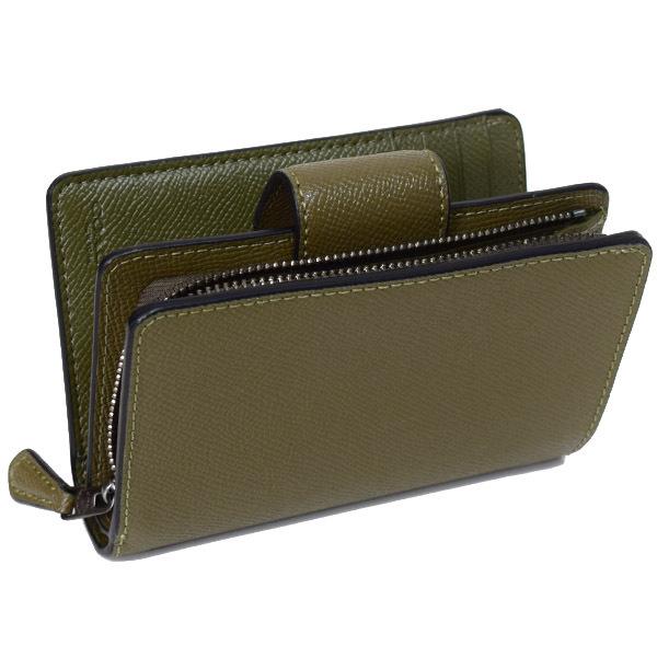 COACH（コーチ） 財布 クロスグレインレザー ロゴ ミディアム コーナー