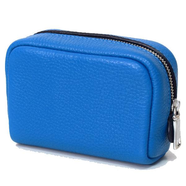 COACH（コーチ） コスメポーチ ぺブルレザー ピーナッツ コラボ 