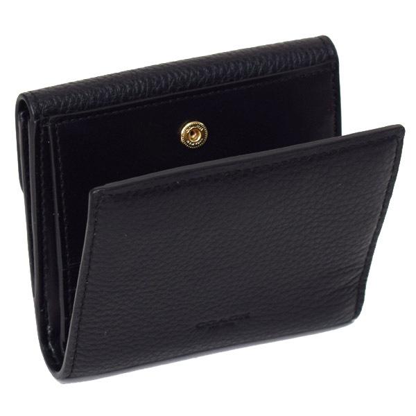 コーチ　6654 二つ折り財布 ジョージースモールウォレット COACH（コーチ） 財布 ぺブルレザー スムースレザー ジョージー