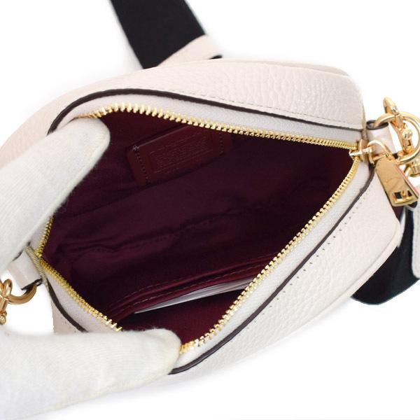 COACH ジャガード ショルダーバッグ COACH（コーチ） バッグ ジャガード ぺブルレザー シグネチャー