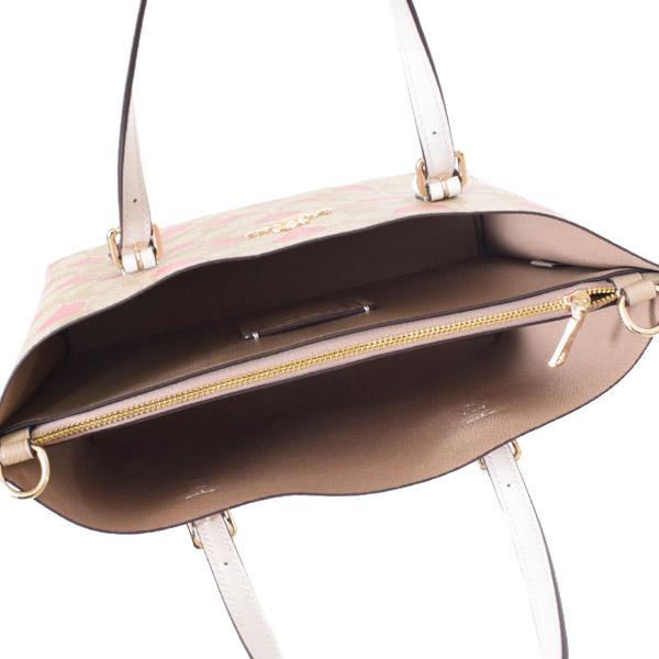 COACH（コーチ） バッグ コーティングキャンバス レザー シグネチャー 