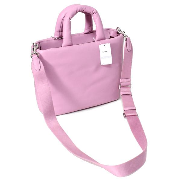 COACH コーチ バッグ スムースレザー ピロー トート ふわふわ COACH コーチ バッグ スムースレザー ピロー トート ふわふわ