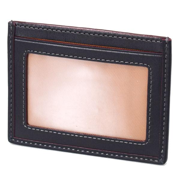 COACH コーチ カードケース デニム スムースレザー シグネチャー