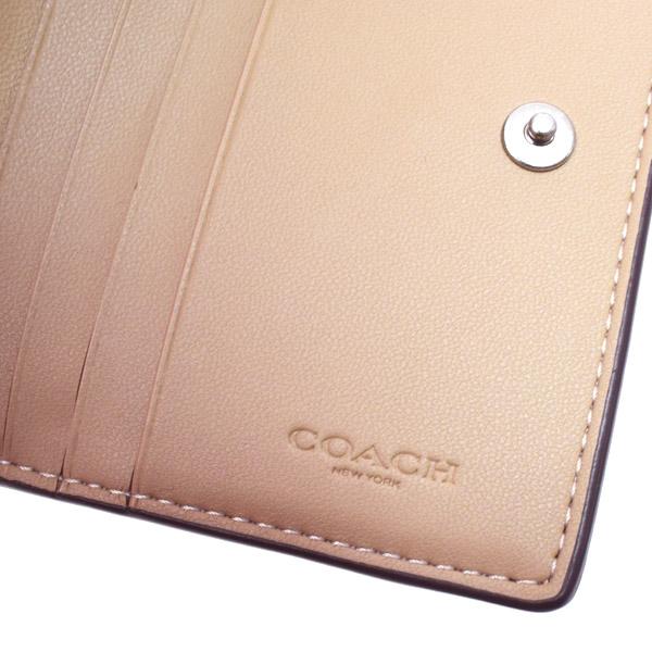 COACH（コーチ） 財布 カーフレザー スモール エライザ ロゴ