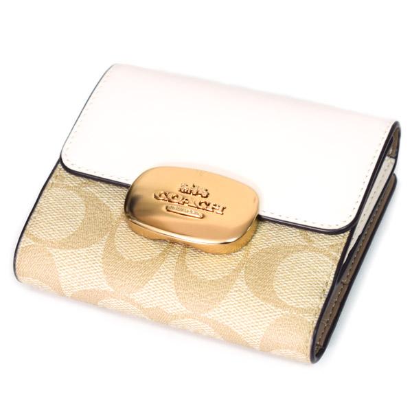 COACH（コーチ） 財布 コーティングキャンバス レザー シグネチャー