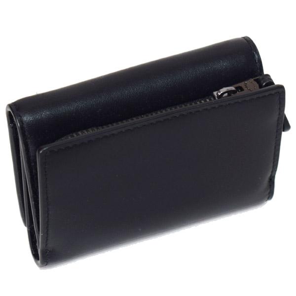 COACH（コーチ）マイクロ ウォレット CP260 三つ折り財布 ブラック レザー COACH（コーチ） レディース 財布 三つ折り財布 ミニ財布 マイクロ