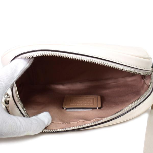 コーチ バッグ COACH カーフレザー ペース ウエスト ベルトバッグ ワンショルダー バックパック ウエスト ボディバッグ チャーク CR136 COACH（コーチ） バッグ カーフレザー ペース ウエスト ベルトバッグ