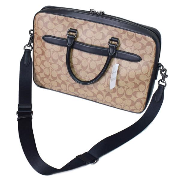 COACH（コーチ） メンズ バッグ コーティングキャンバス レザー