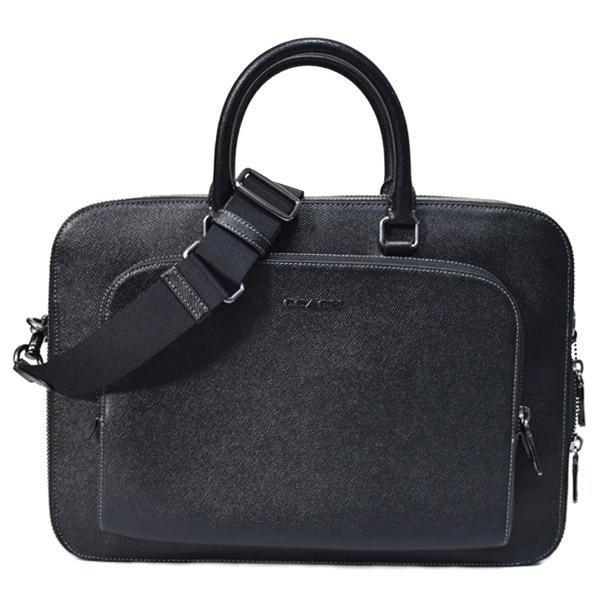 美品✨COACH イーサン ブリーフ ビジネスバッグ 本革 ブラック CR275 COACH（コーチ） メンズ バッグ レザー イーサン ブリーフ ダブル