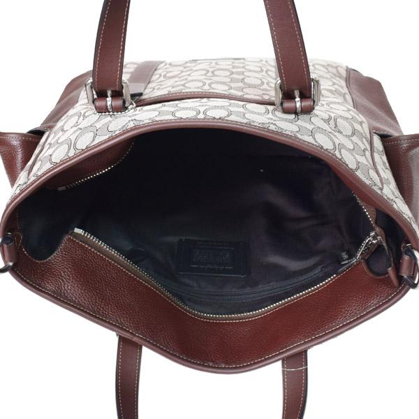 COACH（コーチ） メンズ バッグ ジャガード レザー シグネチャー