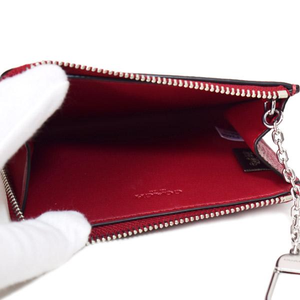 COACH（コーチ） コインケース ぺブルレザー エッセンシャル