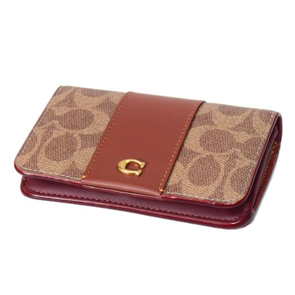 COACHの2つ折り財布、カードケース COACH（コーチ） カードケース コーティングキャンバス レザー