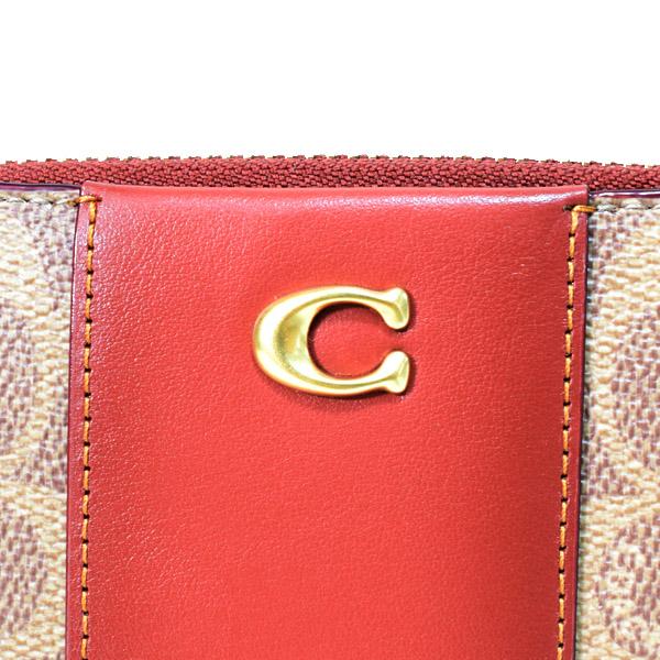COACH（コーチ） 長財布 コーティングキャンバス レザー シグネチャー