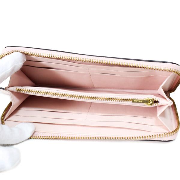 COACH（コーチ） 長財布 レザー エッセンシャル ロゴ スリム