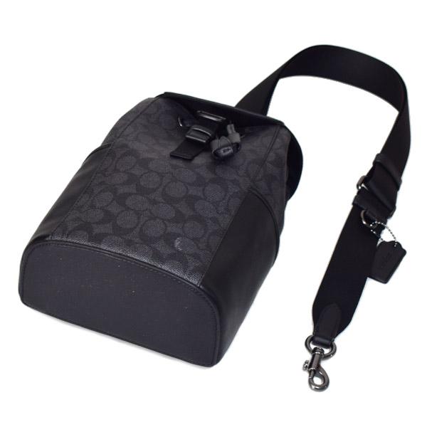 COACH（コーチ） メンズ バッグ キャンバス レザー シグネチャー